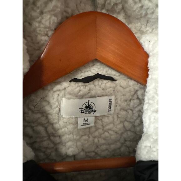 Adult Size M Disney Mickey Icon quilted embroidered Fleece Lined Quilted Jacket - Picture 2 of 9